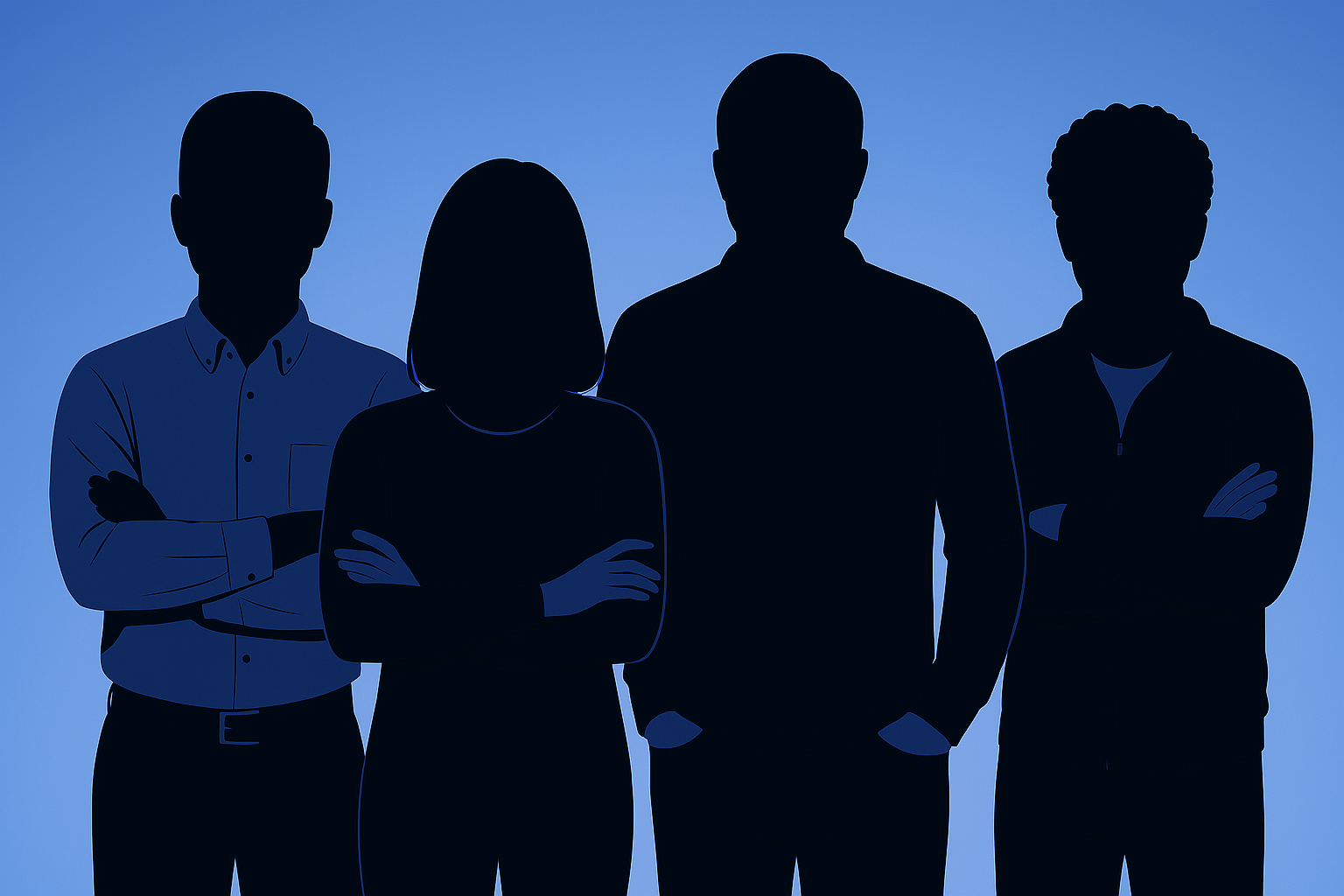 Professional Team Silhouettes